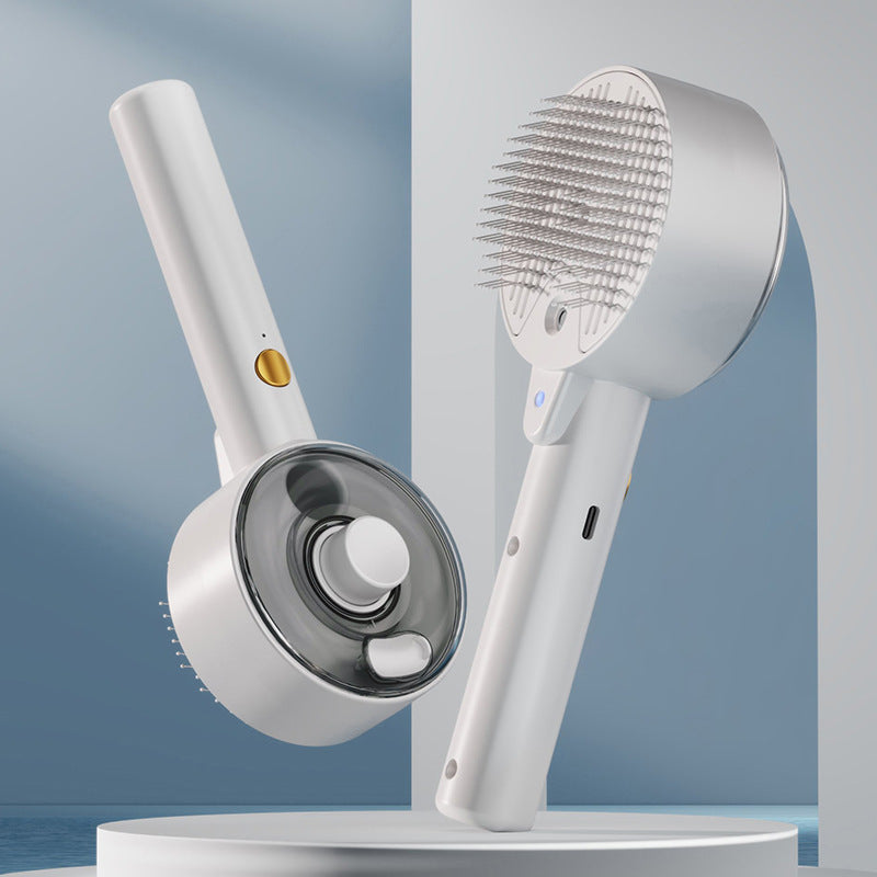 Animal Hair Steam Brush