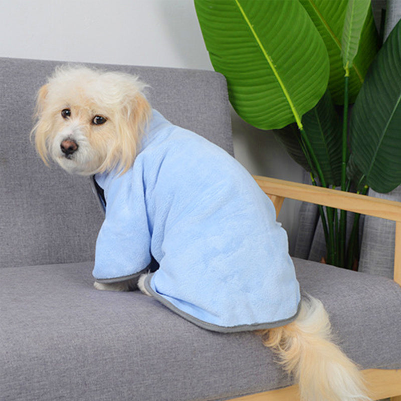 Bathrobe Towel - Quick Dry Absorbent Dog Coat