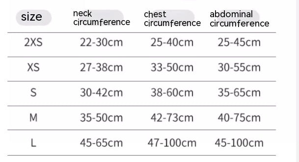 Adjustable 3-Strap Style Mesh Dog Harness