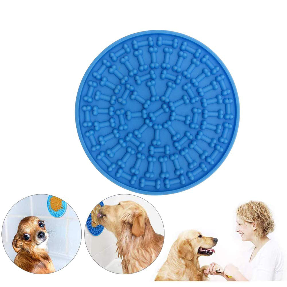Silicone Dog licking pad With Suction Cups