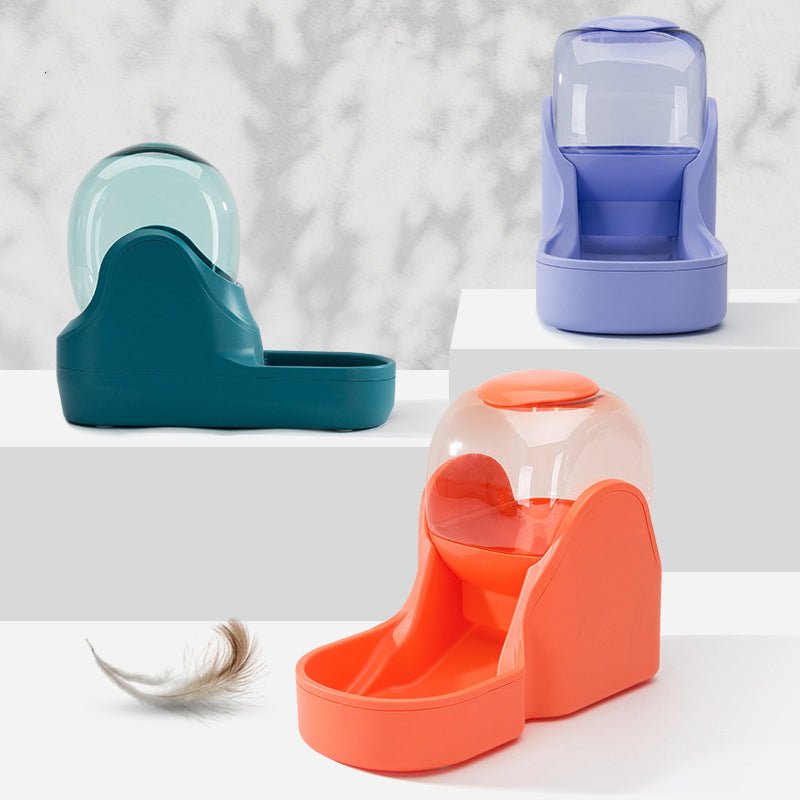 Automatic Gravity Dog Feeder and Water Dispenser