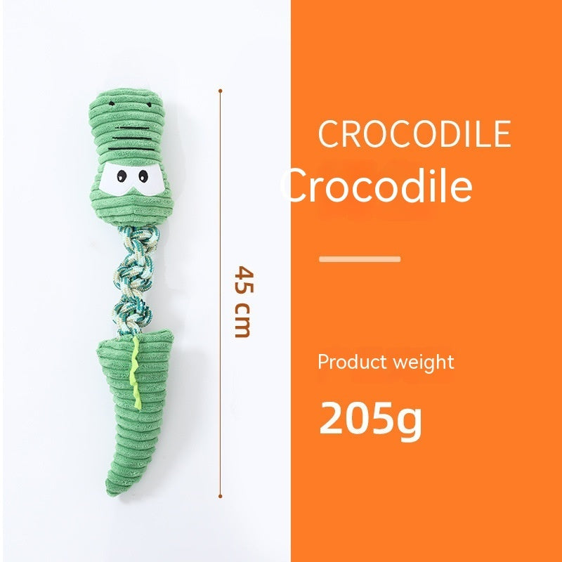 Animal Shape Polyester Chew Toys