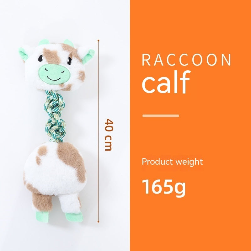 Animal Shape Polyester Chew Toys