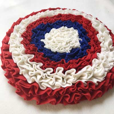 bite-resistant Floral Shaped Snuffleing Mat