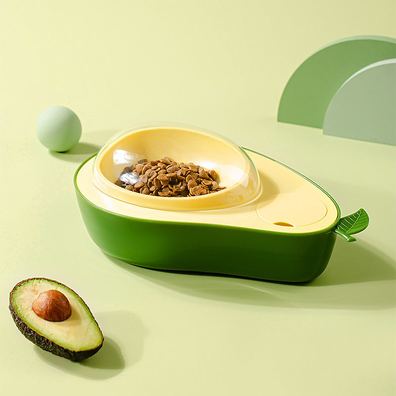 Avocado Shaped Automatic Feeder Bowl