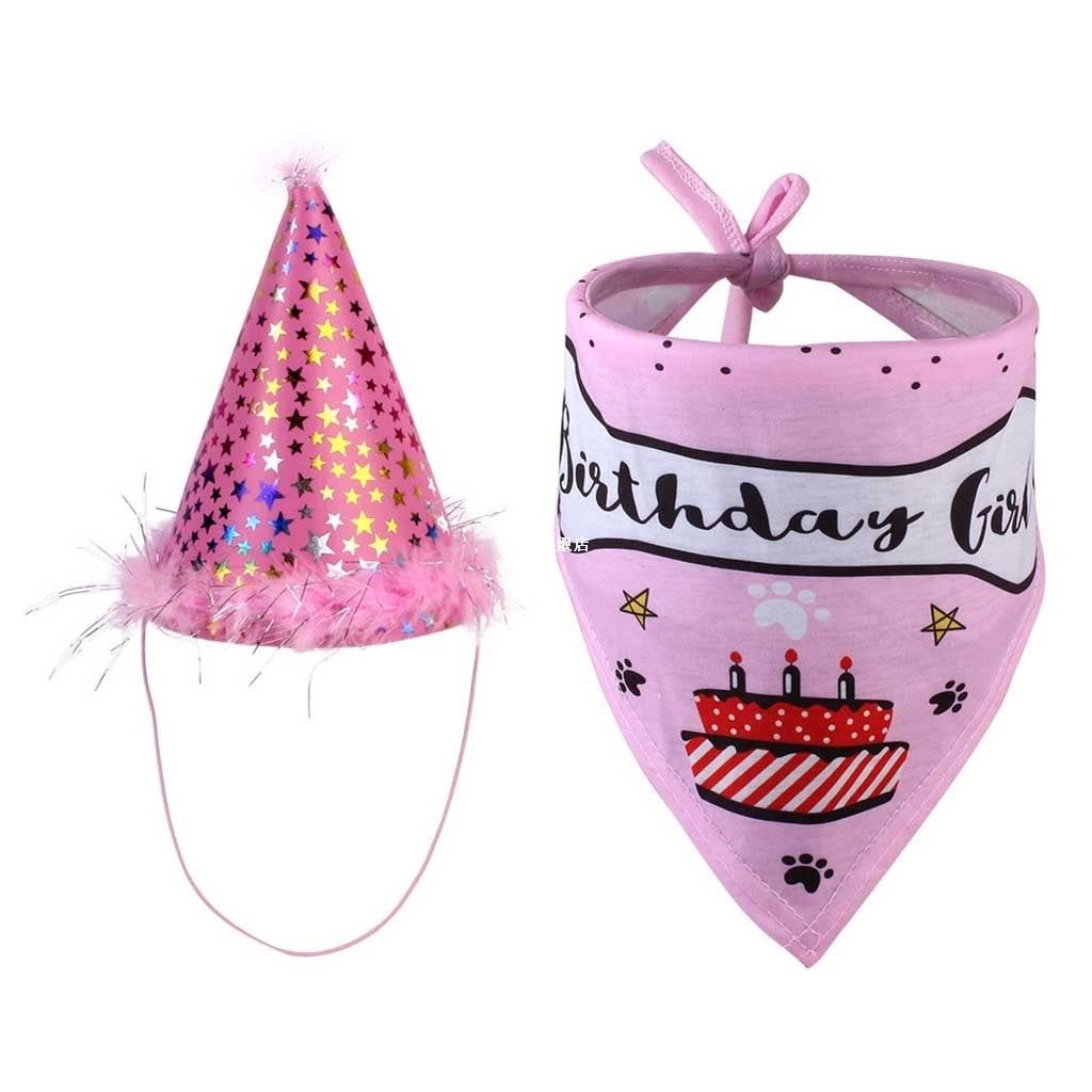 2 in 1 Birthday Party Hat And Bandana set