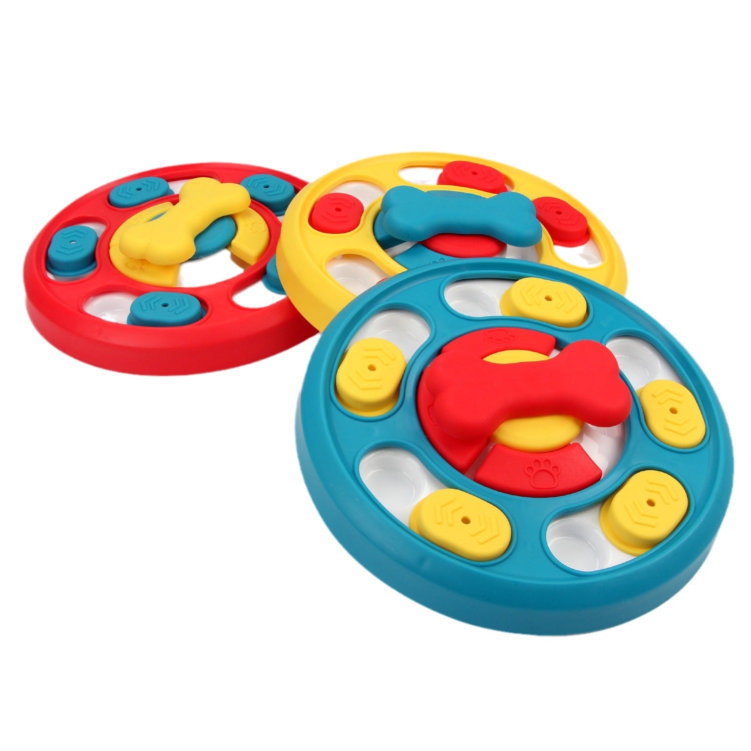Leak-proof Educational Feeding Puzzle Dog Toy