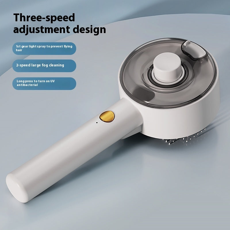 Animal Hair Steam Brush