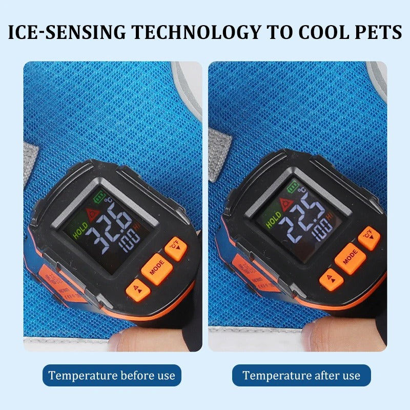Cooling Dog Vest – Soak & Wear Summer Jacket