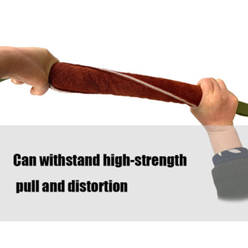 Dog Biting Cowhide Training Stick