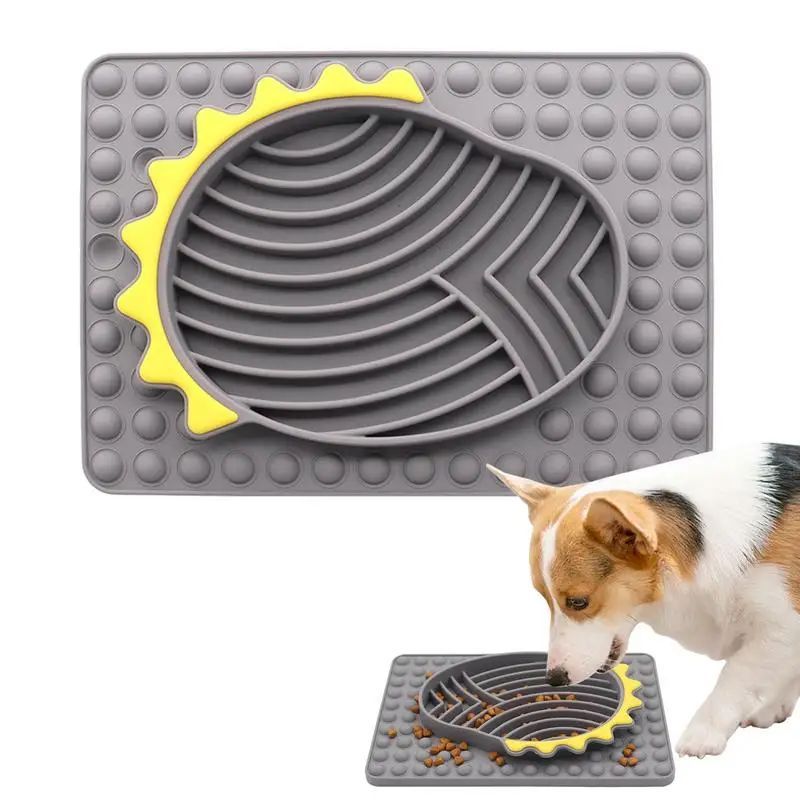 Bubble Cushion Slip Resistant Pet Licking Mat
