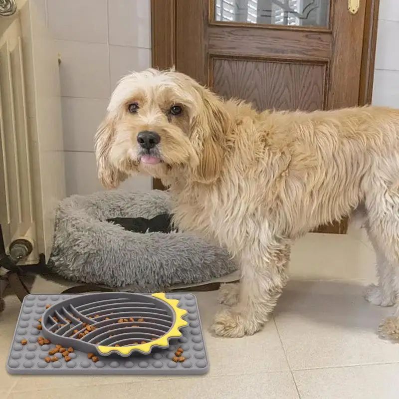Bubble Cushion Slip Resistant Pet Licking Mat