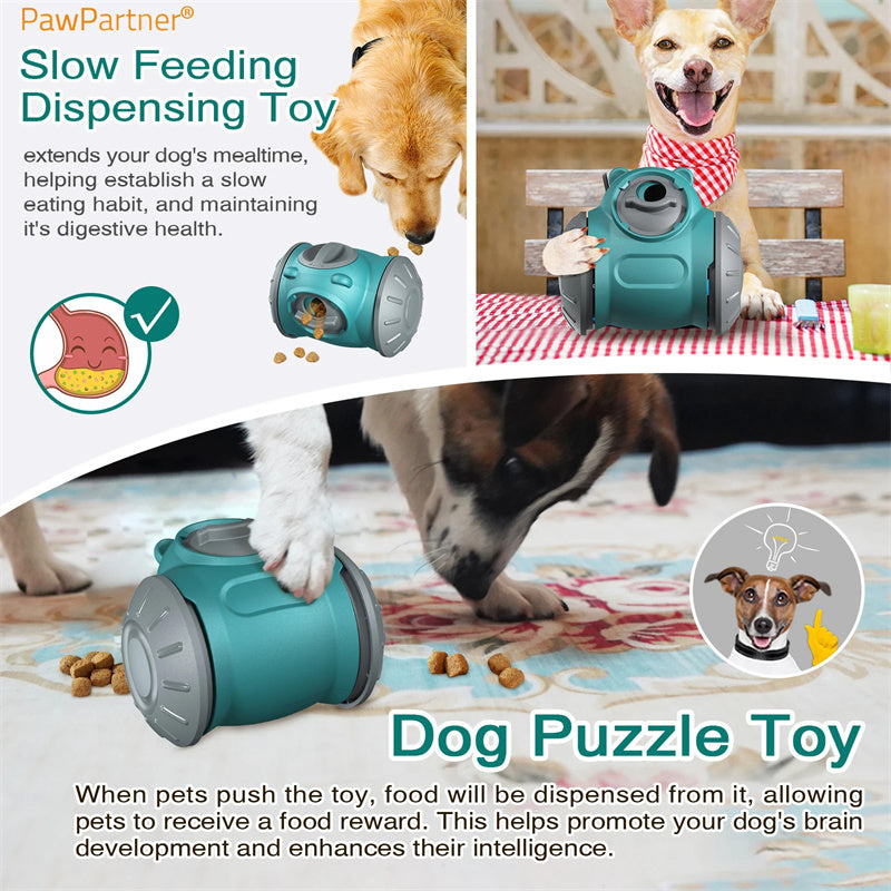 Interactive Rolling Treat Dispenser Tumbler Toy