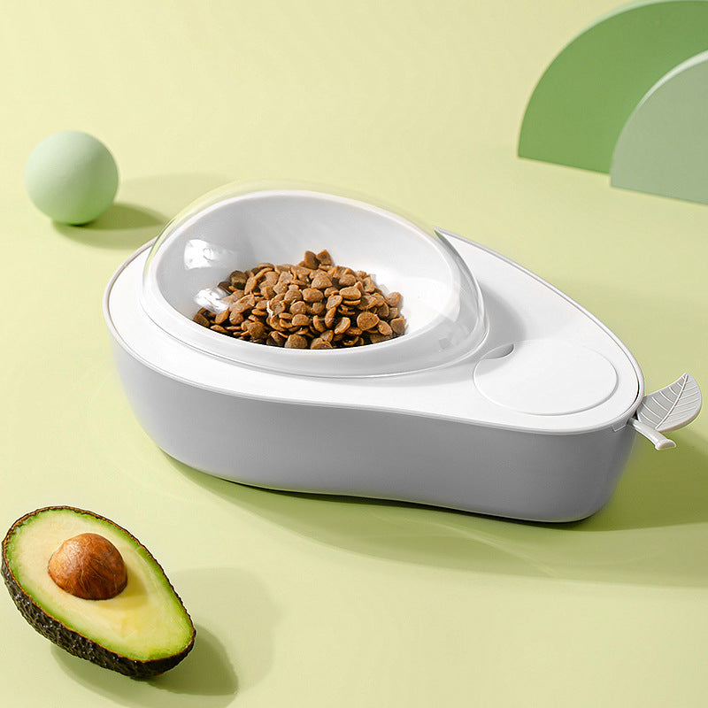 Avocado Shaped Automatic Feeder Bowl