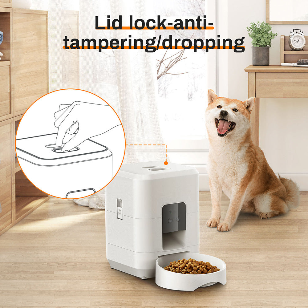 Automatic Pet Feeder for Several Days Feeding