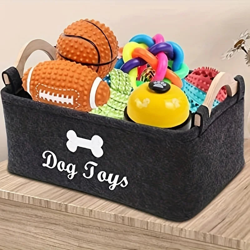 1pc Felt Toy Box