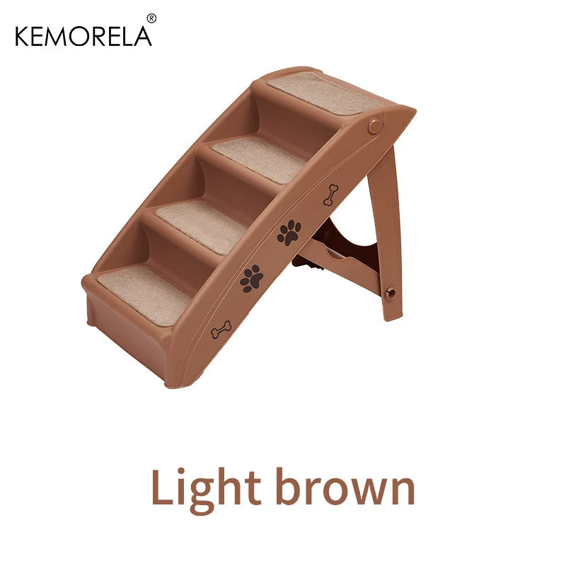 4 Layer Non-Slip Folding Pet Stairs