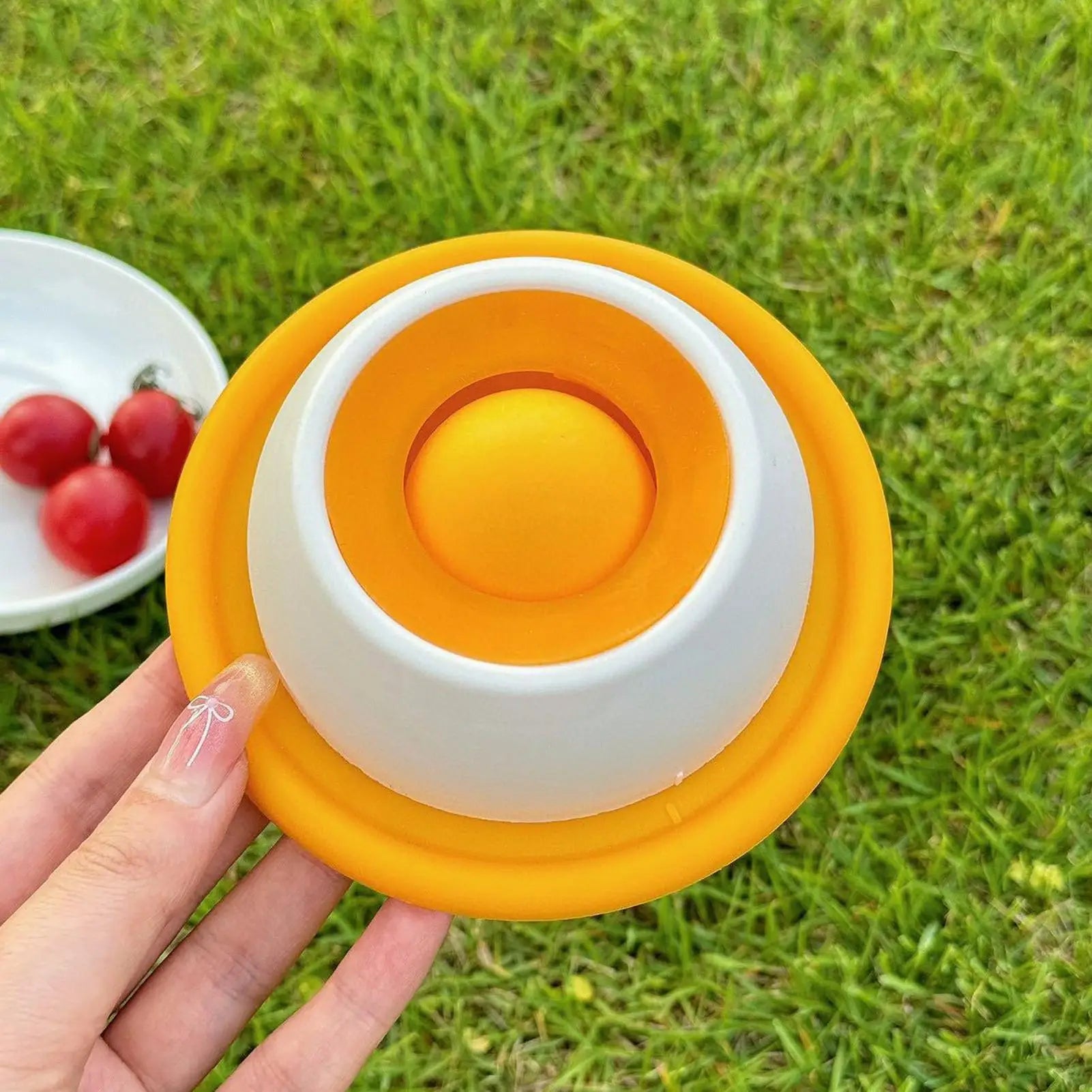 Non-slip Plastic Licking Bowl For Small Pets