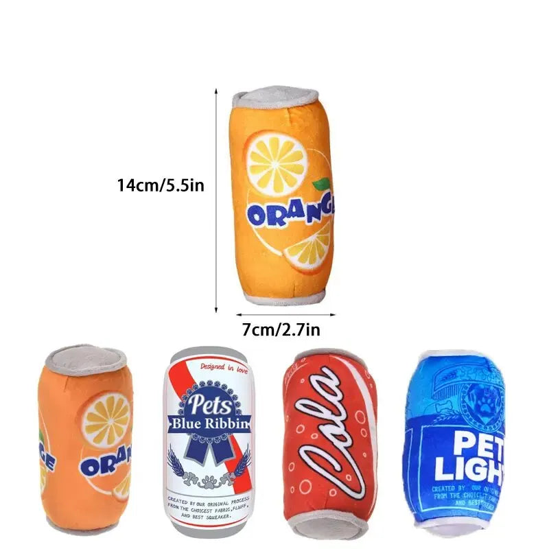 Plush Bite-Resistant Squeaky Chew Toys