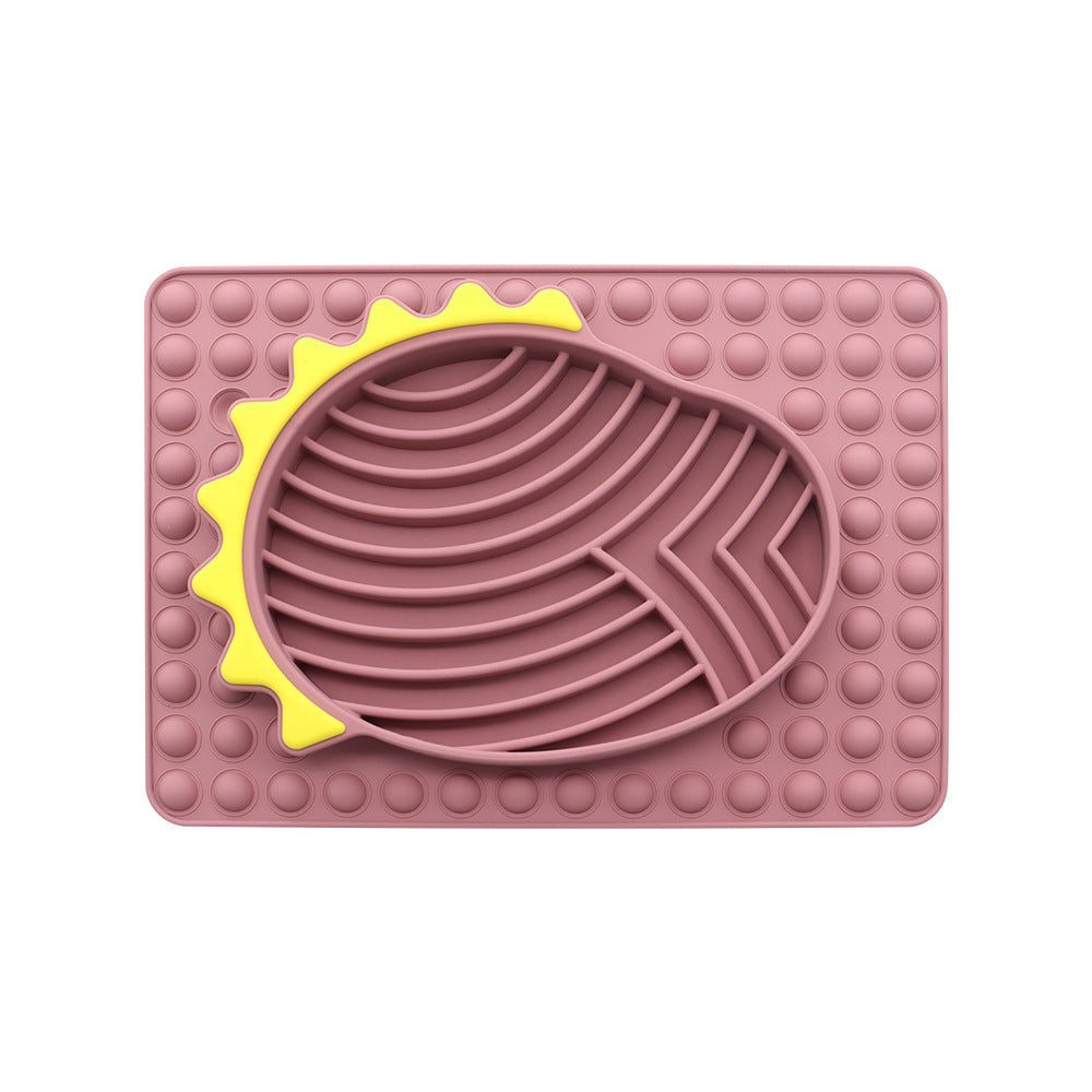 Bubble Cushion Slip Resistant Pet Licking Mat