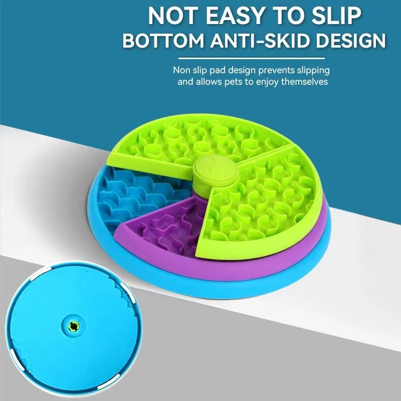 3-Layer Rotating Slow Feeder Puzzle