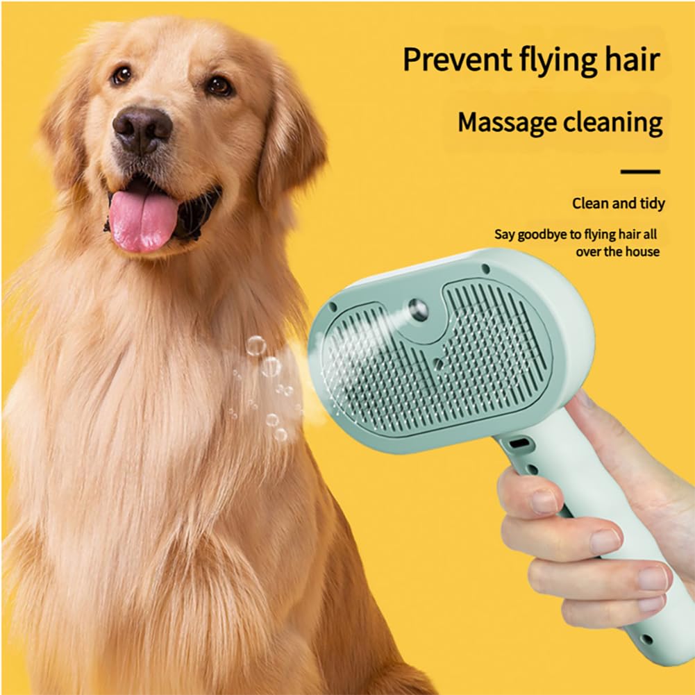 3-in-1 Cleaning Steam Brush For Shedding Pets