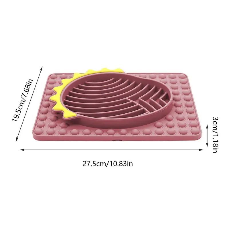 Bubble Cushion Slip Resistant Pet Licking Mat