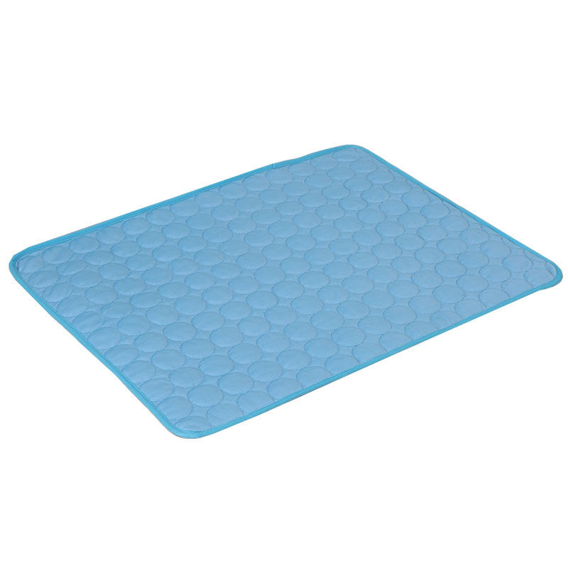 Cooling Dog Mat - Breathable Ice Silk Summer Pad