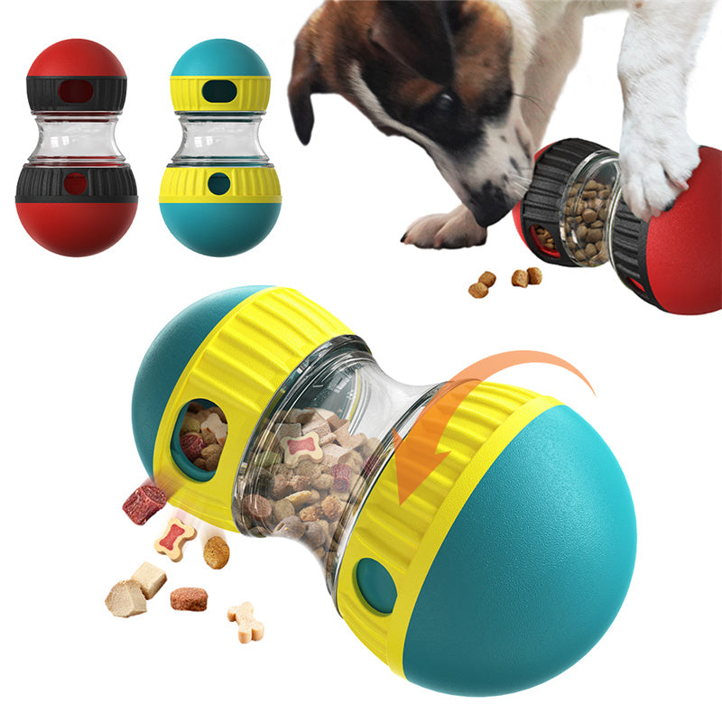 Food Dispensing Interactive Tumbler Puzzle Toy