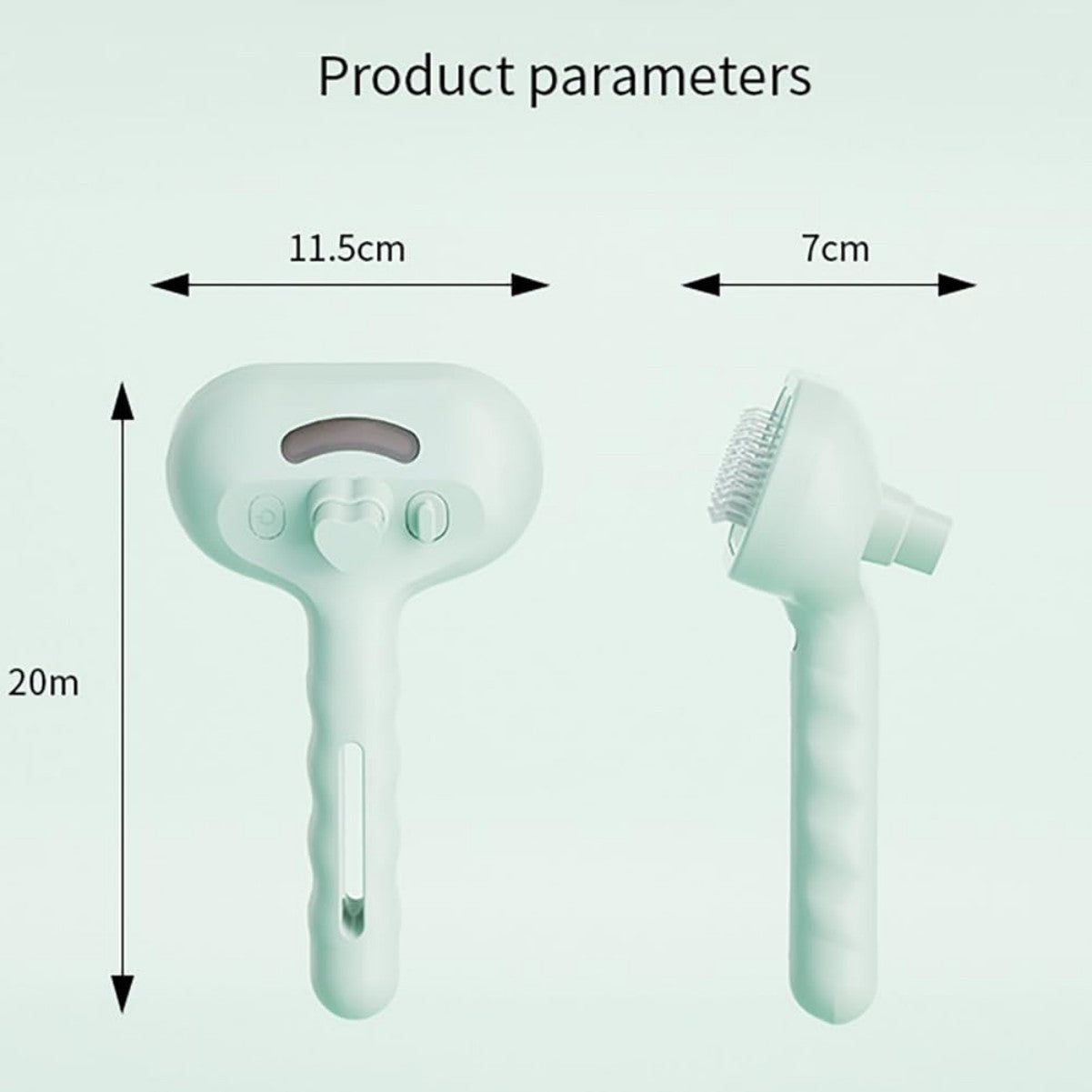 3-in-1 Cleaning Steam Brush For Shedding Pets