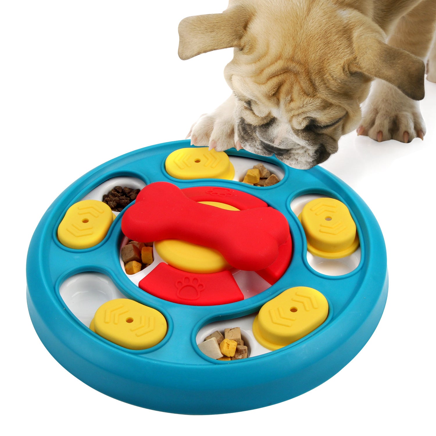 Leak-proof Educational Feeding Puzzle Dog Toy