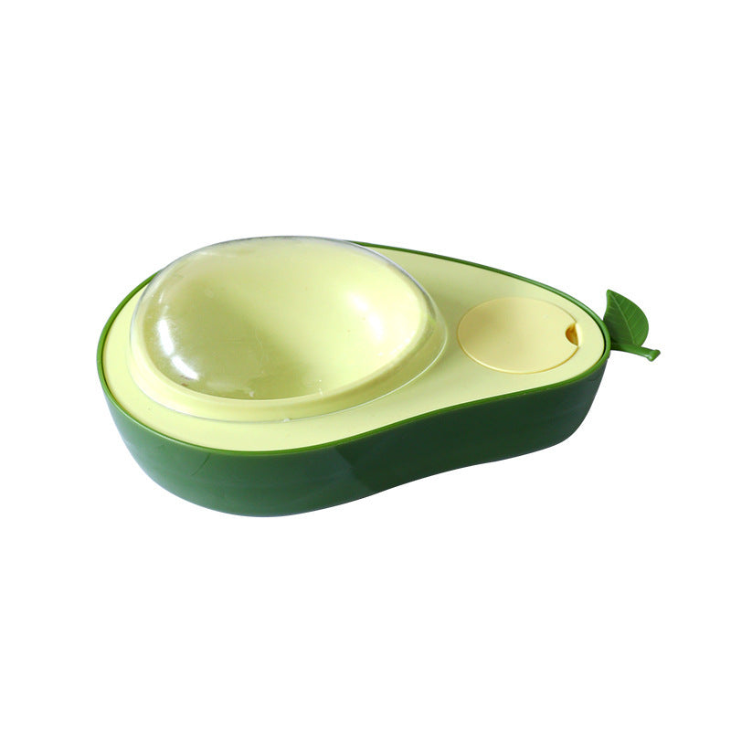 Avocado Shaped Automatic Feeder Bowl