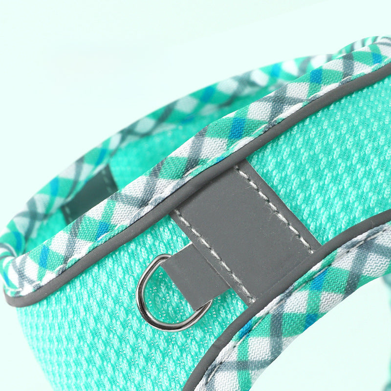 Breathable Dog Harness and Leash Set for Small Dogs