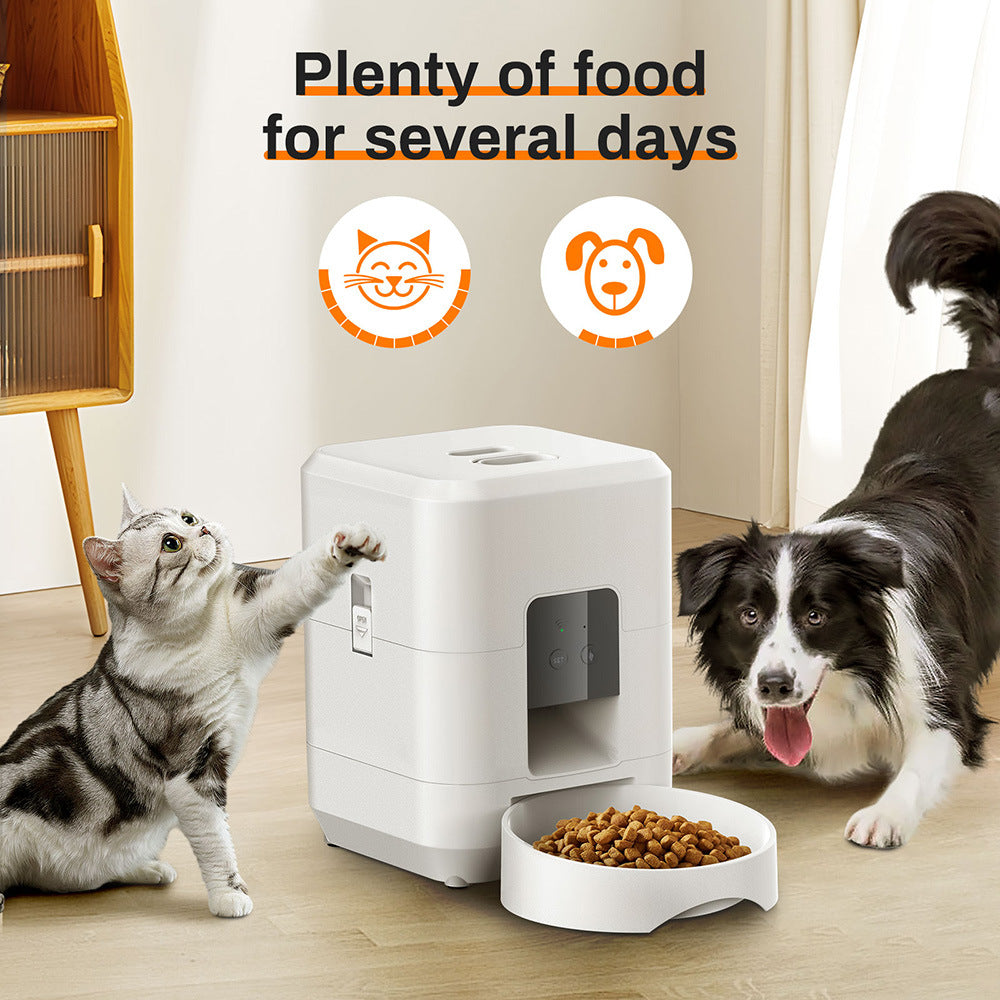 Automatic Pet Feeder for Several Days Feeding