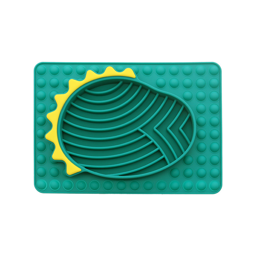 Bubble Cushion Slip Resistant Pet Licking Mat