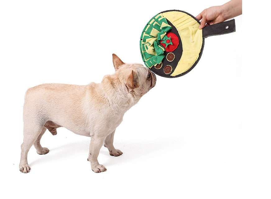 Tibetan Wok Pan Shaped Snuffle Mat