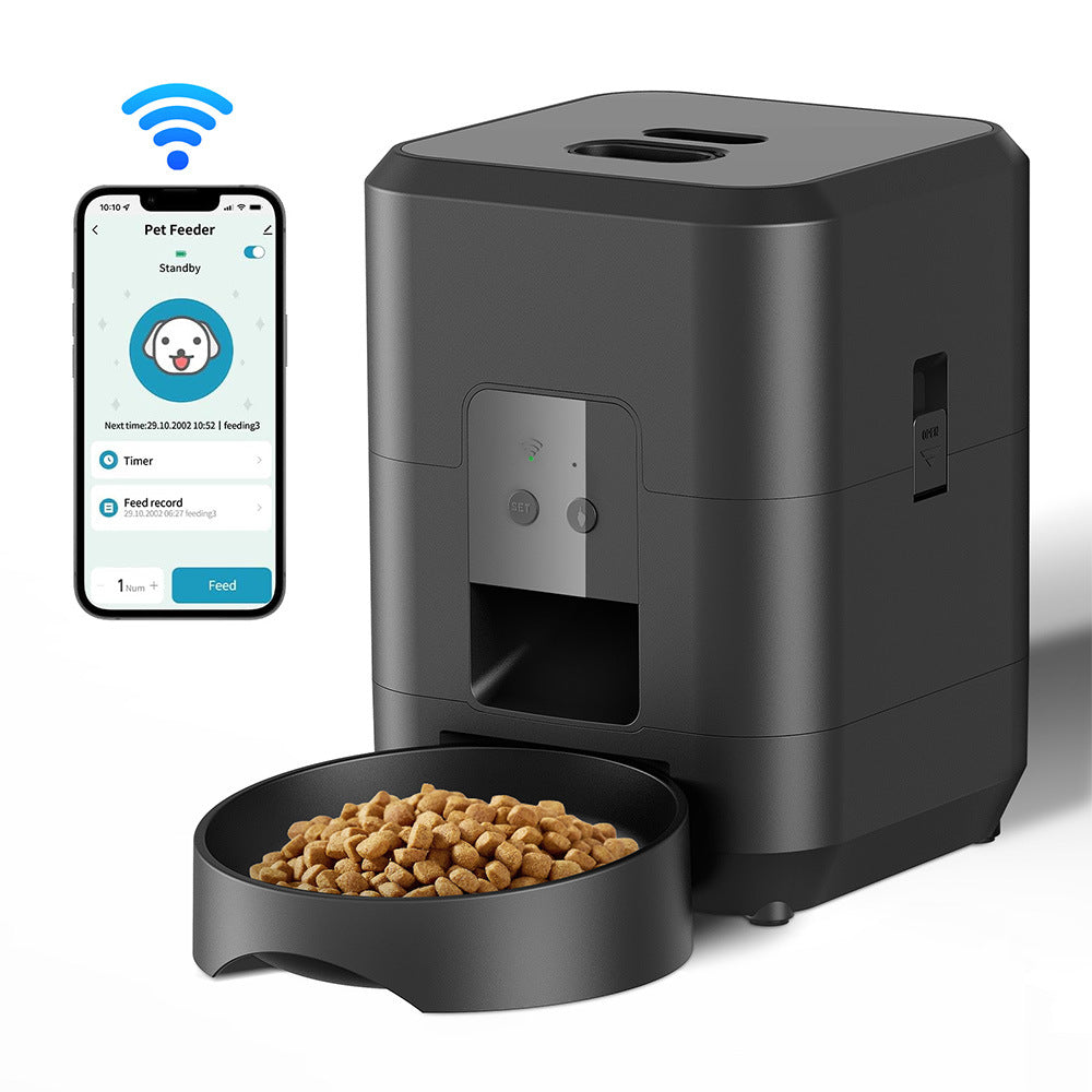Automatic Pet Feeder for Several Days Feeding