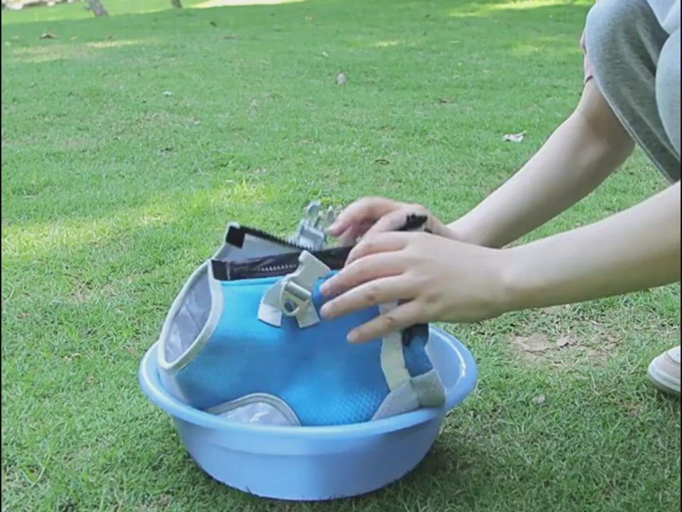 Cooling Dog Vest – Soak & Wear Summer Jacket