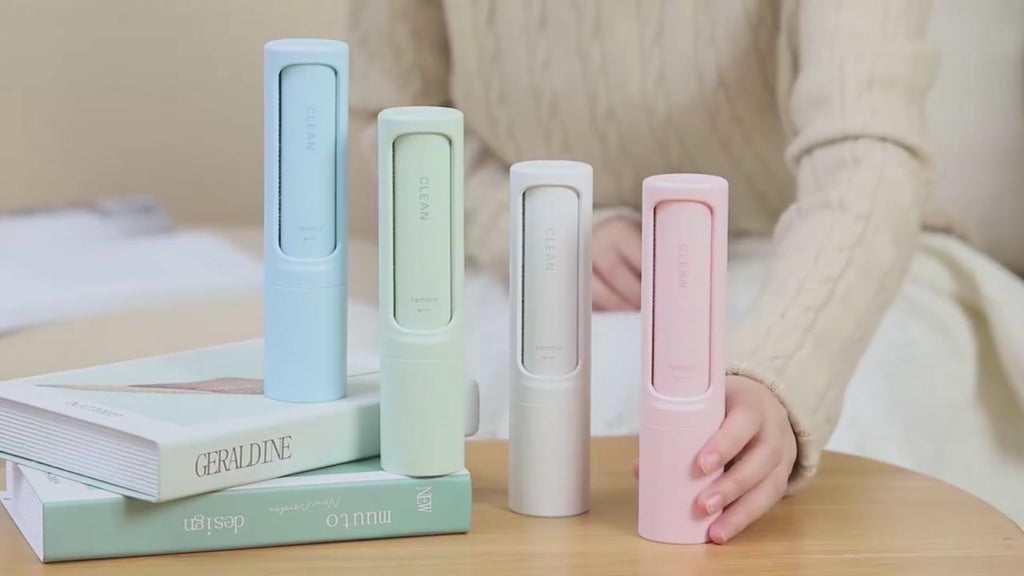 2-1 Reusable Pet Hair Remover Roller Brush